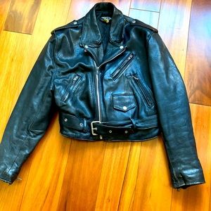 Vintage 1980’s motorcycle crop jacket